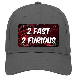 2 Fast 2 Furious Metal on Cotton Velcro Hat - Charcoal
